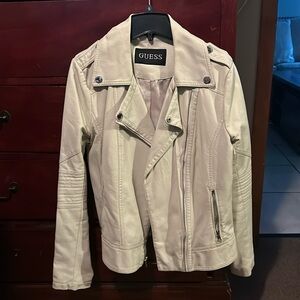 Guess leather biker jacket